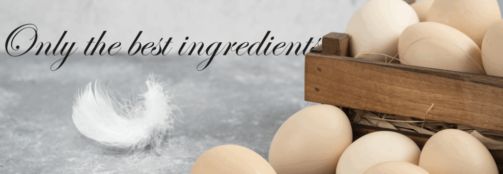 Only the best ingredients - fresh