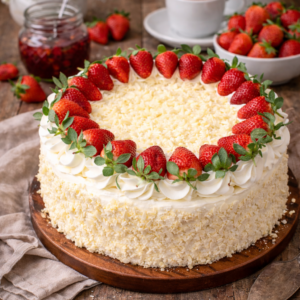 Strawberry Gateau