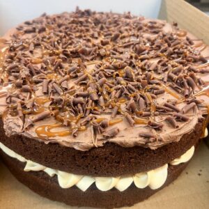 Chocolate Salted Caramel Cake