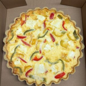 Goat Cheese Quiche
