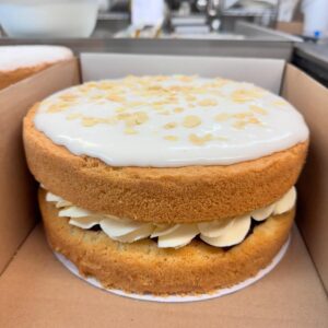 Cherry Bakewell Cake