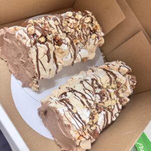 Chocolate & Hazelnut Roulade