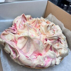 Raspberry Lemon Meringue Pie