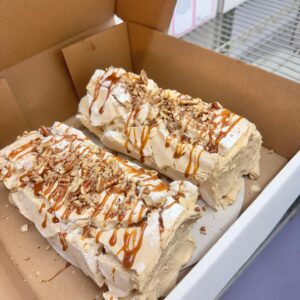 Toffee & Pecan Roulade