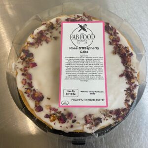 Rose & Raspberry Cake (Retail)
