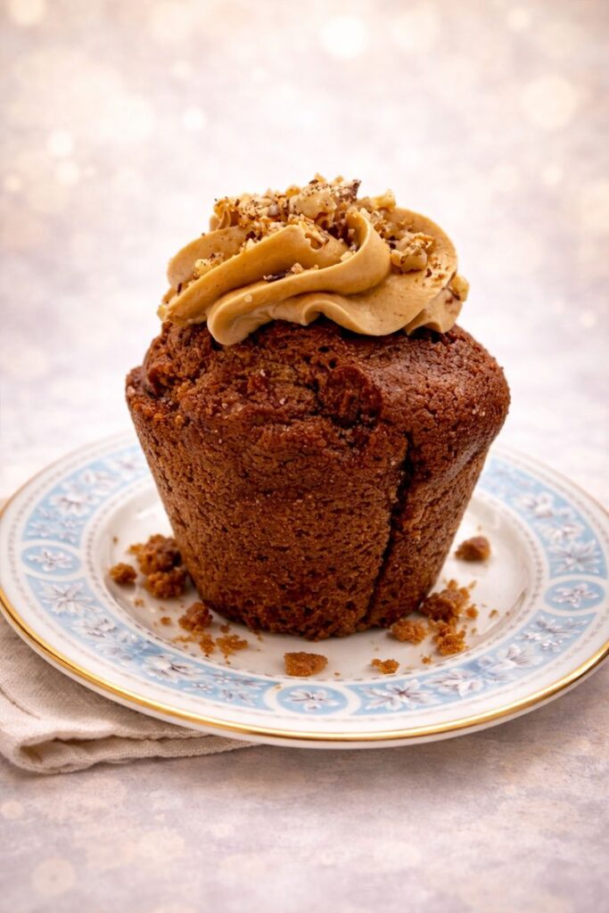 about the fab food bakery - coffee and walnut muffin