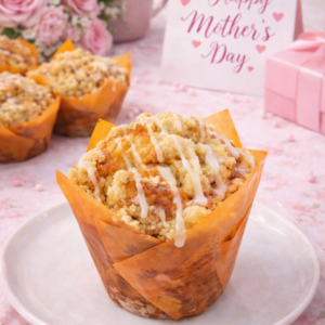 Peach Crumble Muffins (12)